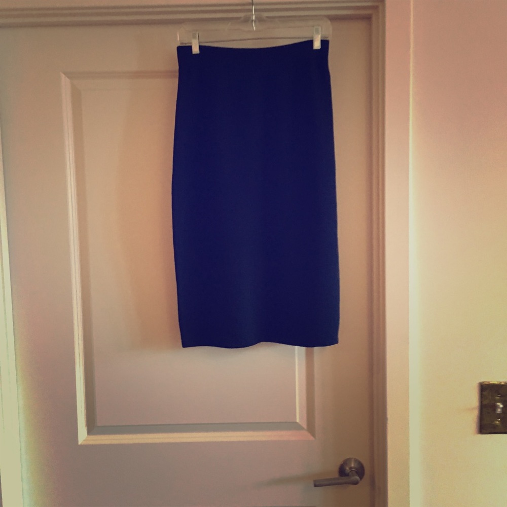 Navy St John Collection skirt, size 10